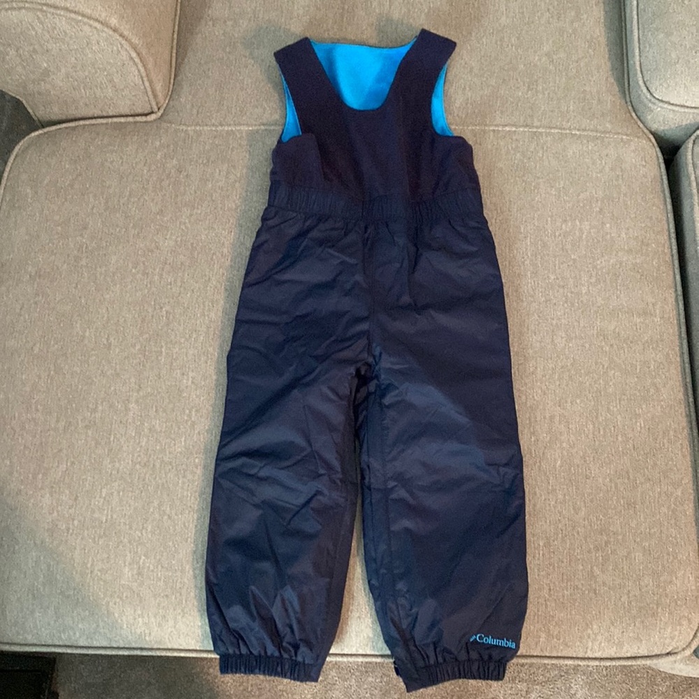 Columbia snow bibs size 4T